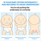 [90-110CM】👶Baba pamut légáteresztő tréning pelenkák