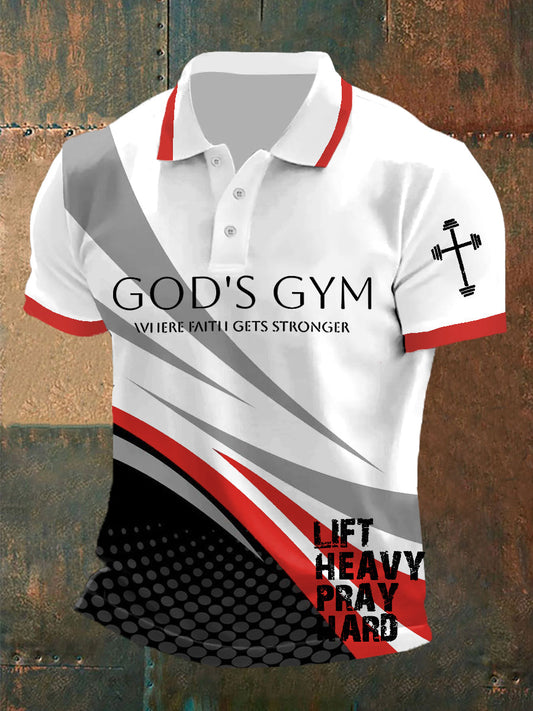 Férfi vintage faith polo ing