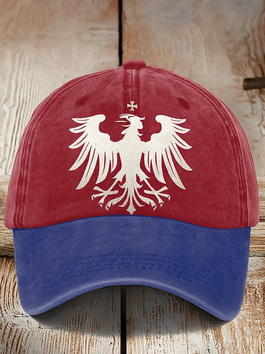 Retro németország zászló sas nyomtatott vintage retro unisex resort baseball sapka