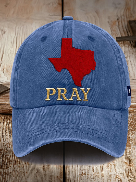 🙏💔Csatlakozz hozzánk imádkozni texas.🙏Retro texas erős nyomtatás baseball sapka