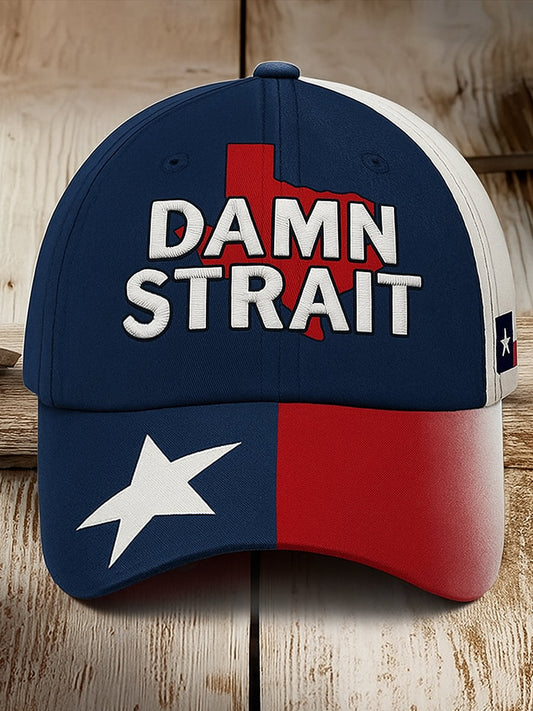 Retro átkozott szoros country music texas western nyomtatott vintage retro unisex resort baseball sapka