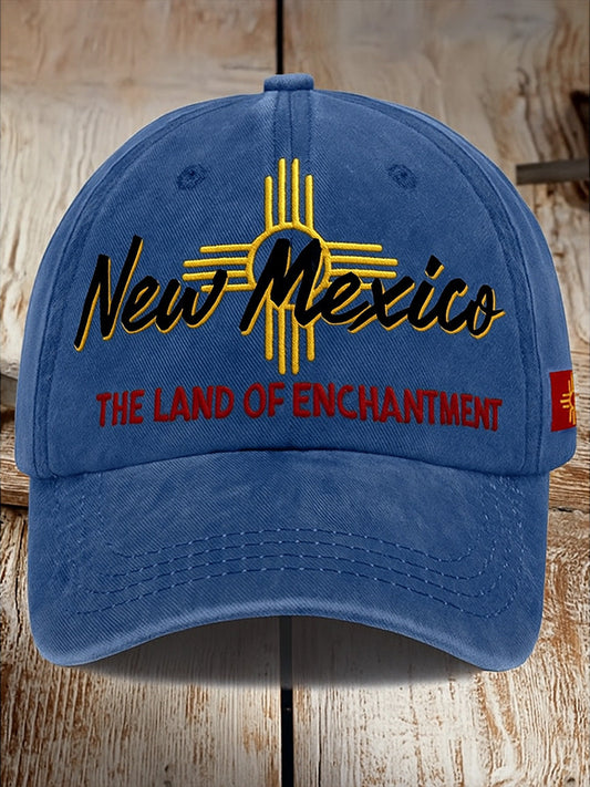 Álljon erős ruidoso new mexico nyomtatott vintage retro unisex resort baseball sapka