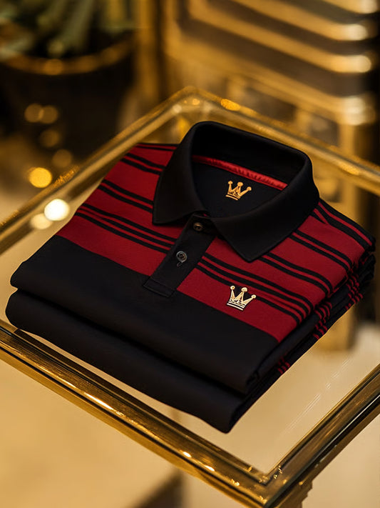 Férfi vintage nyaralás üzleti alkalmi póló