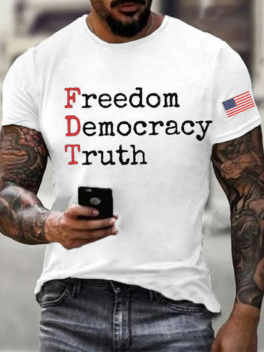 Férfi charlie kirk turning point usa trump emlékpóló