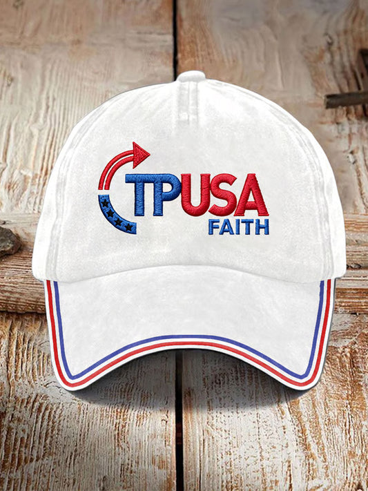 Unisex turning point usa trump charlie kirk emléknyomtatás sluch kalap