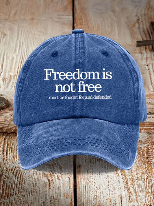 Unisex charlie kirk emlékezetes nyomtatott kalap