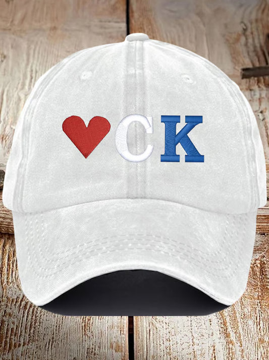 Unisex charlie kirk emlékezetes nyomtatott kalap