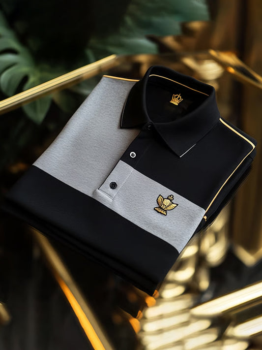 Férfi vintage nyaralás üzleti alkalmi póló