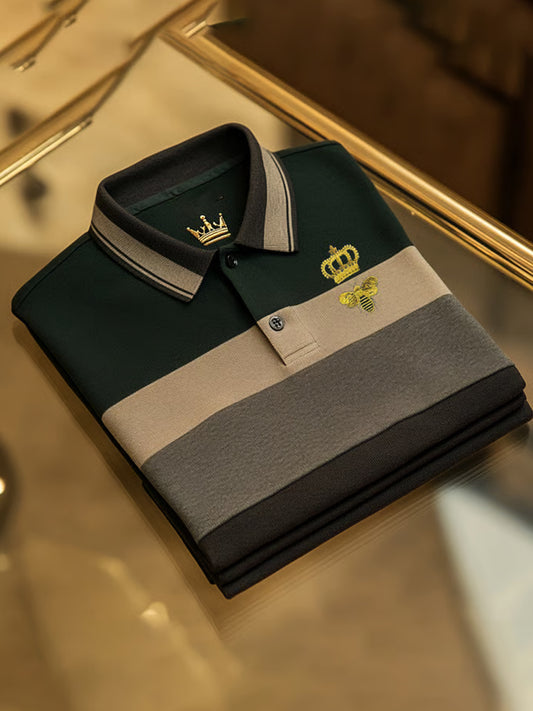 Férfi vintage nyaralás üzleti alkalmi póló