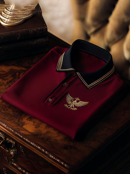 Férfi vintage nyaralás üzleti alkalmi póló