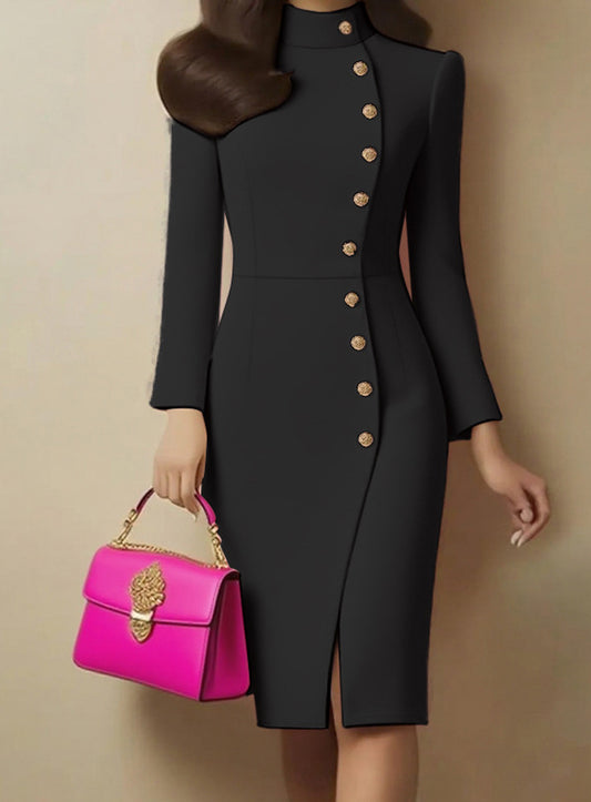 Női vintage alkalmi kényelem ruha