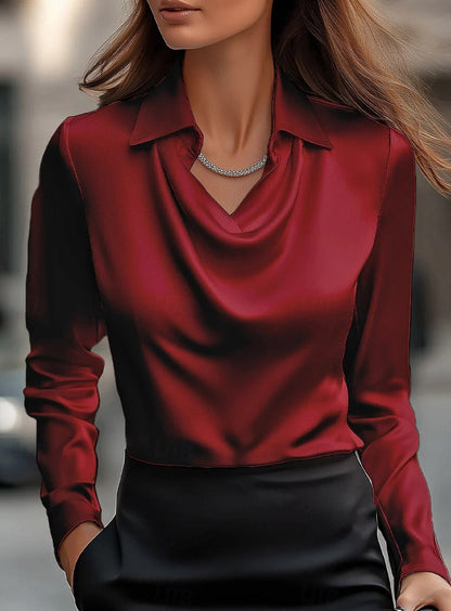 Női retro alkalmi kényelem top