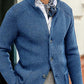 Férfi retro üzleti stílusú kardigán kabát