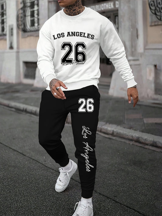 Férfi retro nyomtatás üzleti pulóver ruha