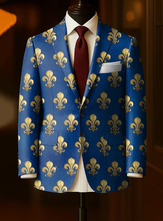 Férfi vintage üzleti alkalmi blazer