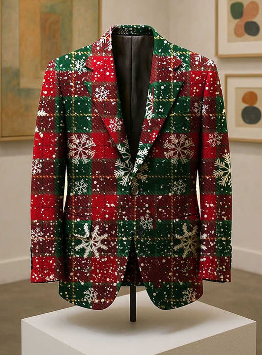 Férfi vintage üzleti alkalmi blazer