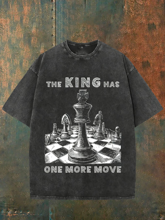 Férfi vintage szomorú keresztény mosott alkalmi póló